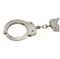 Nickel plated carbon steel handcuffs HC0211